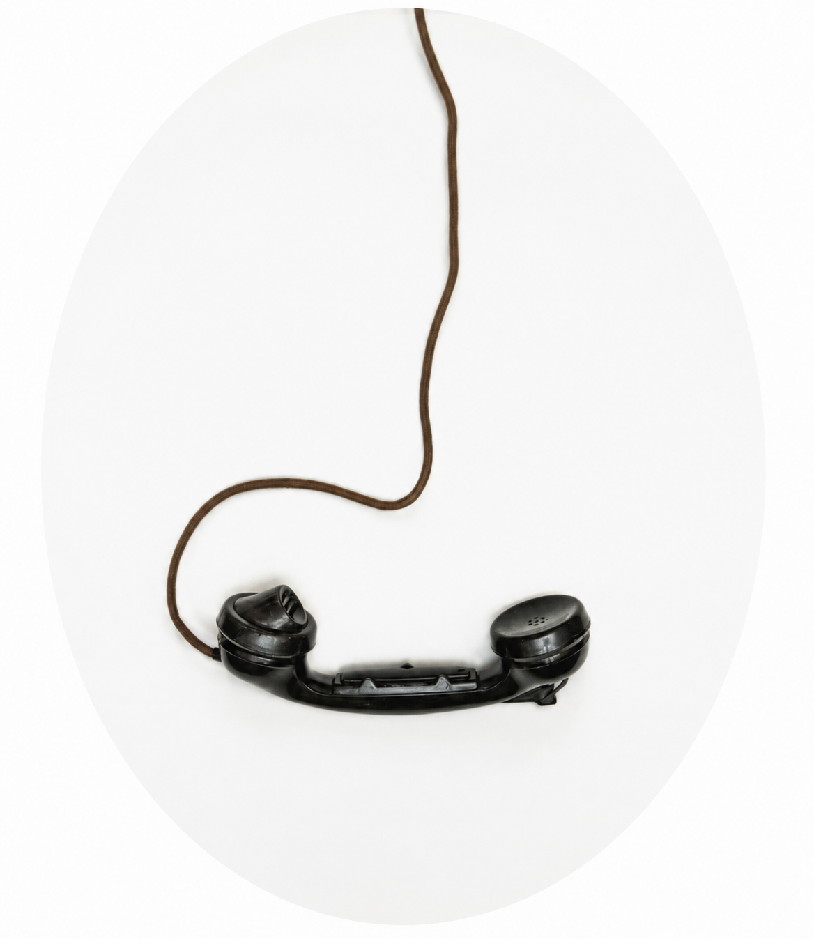 Teléfono vintage de contacto